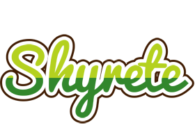 Shyrete golfing logo