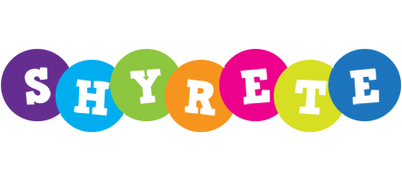 Shyrete happy logo