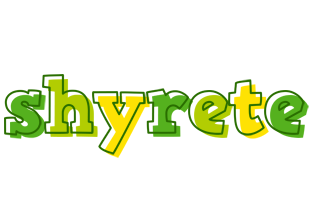 Shyrete juice logo