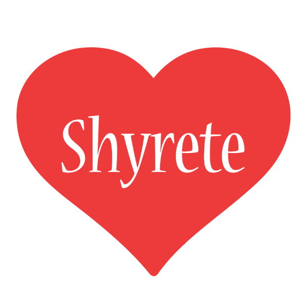 Shyrete love logo