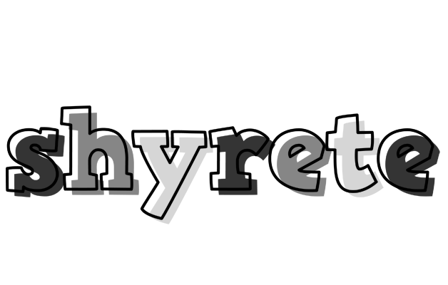 Shyrete night logo