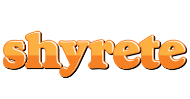 Shyrete orange logo