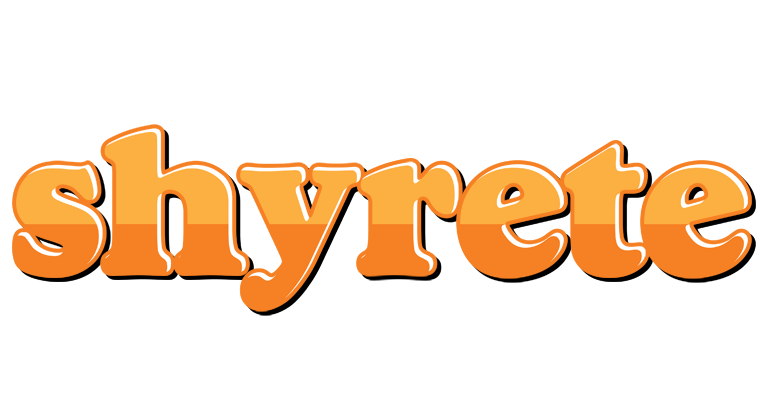 Shyrete orange logo