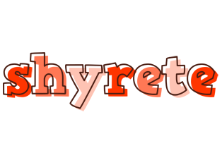 Shyrete paint logo