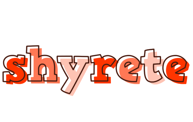 Shyrete paint logo