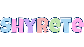 Shyrete pastel logo