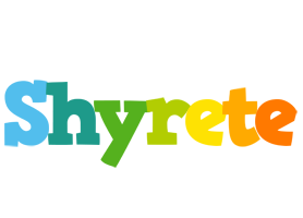 Shyrete rainbows logo