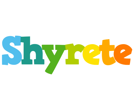 Shyrete rainbows logo