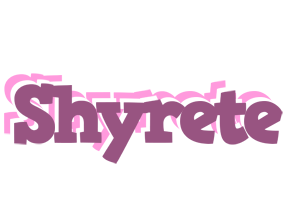 Shyrete relaxing logo