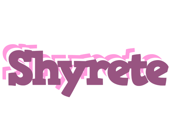 Shyrete relaxing logo