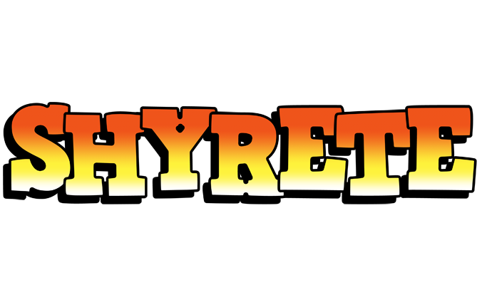 Shyrete sunset logo