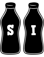 Si bottle logo