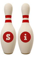 Si bowling-pin logo