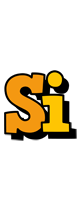 Si cartoon logo