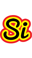 Si flaming logo