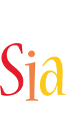 Sia birthday logo