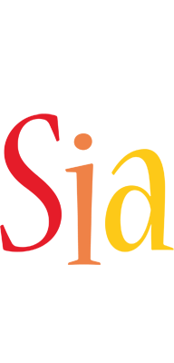 Sia birthday logo