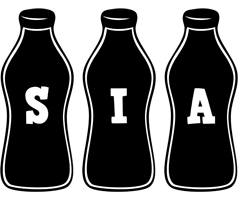 Sia bottle logo