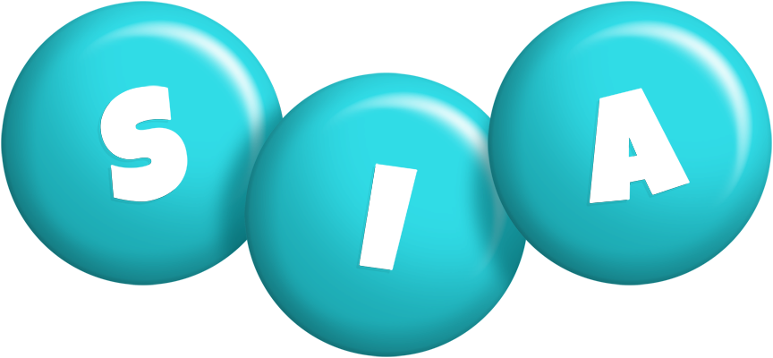 Sia candy-azur logo