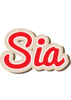 Sia chocolate logo