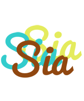 Sia cupcake logo