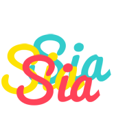 Sia disco logo