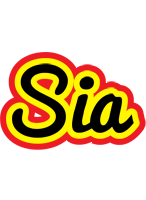 Sia flaming logo