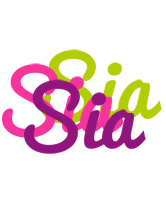 Sia flowers logo