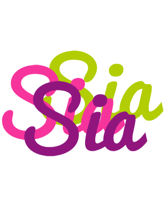 Sia flowers logo