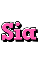 Sia girlish logo