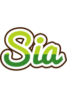 Sia golfing logo