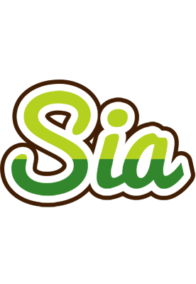 Sia golfing logo