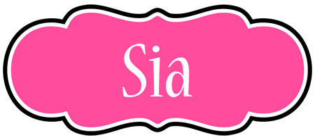 Sia invitation logo