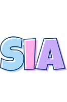 Sia pastel logo