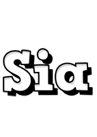 Sia snowing logo