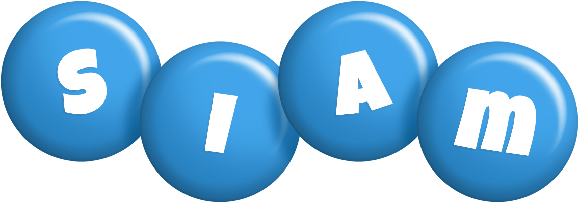 Siam candy-blue logo