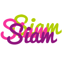 Siam flowers logo