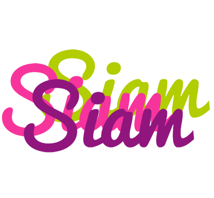 Siam flowers logo