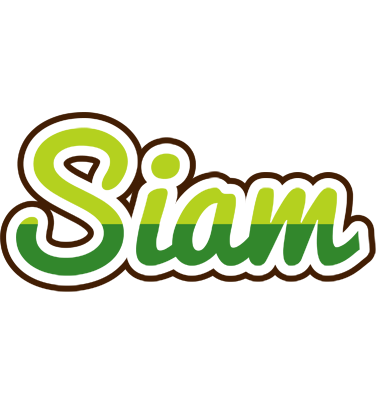Siam golfing logo