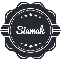 Siamak badge logo