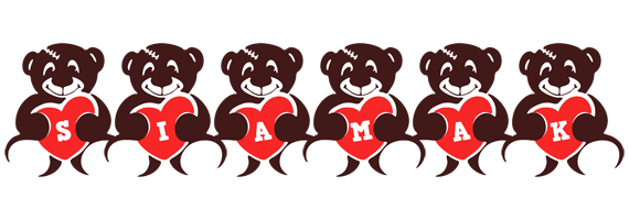 Siamak bear logo