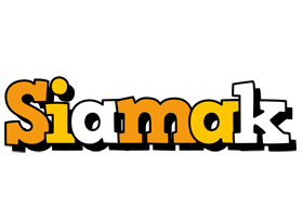 Siamak cartoon logo