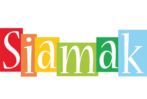 Siamak colors logo