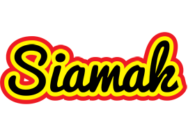 Siamak flaming logo