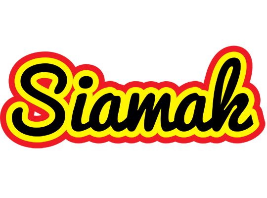 Siamak flaming logo
