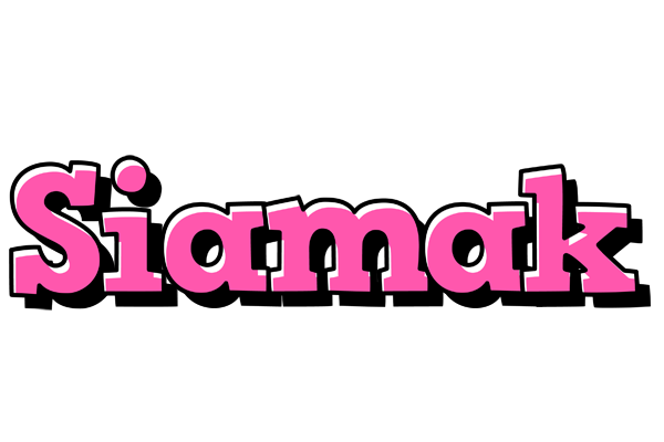 Siamak girlish logo