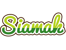 Siamak golfing logo