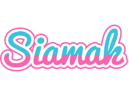 Siamak woman logo