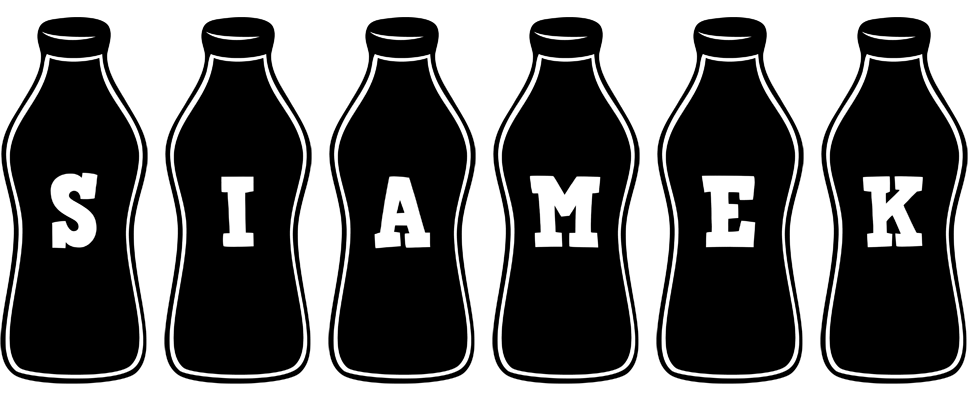 Siamek bottle logo