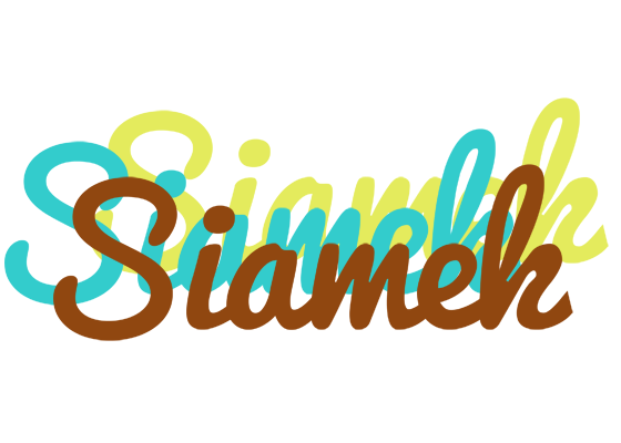 Siamek cupcake logo